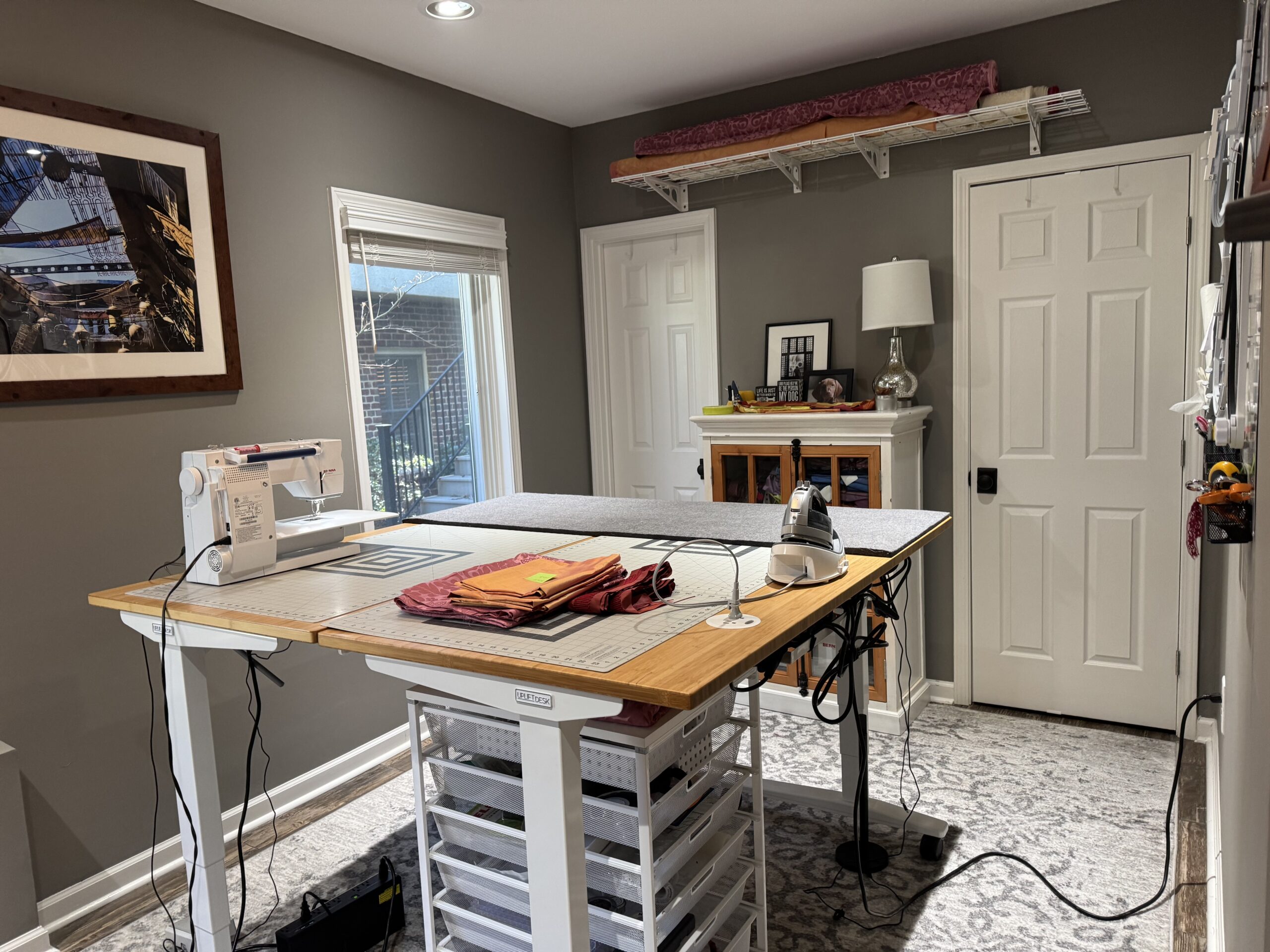 Designing a Workspace for Large-Scale Vestment Work